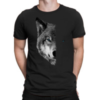 Wolf S - Split Face Wolf Shirts Magical Wolves Tee T-shirt | Artistshot