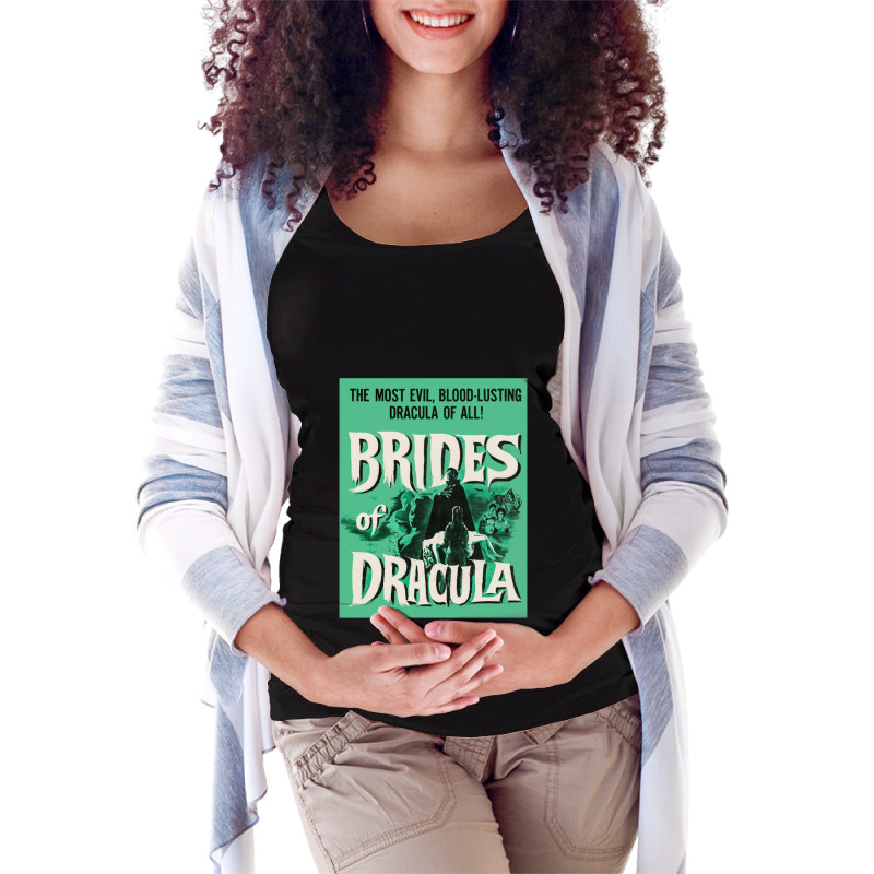 Brides Of Dracula Classic Maternity Scoop Neck T-shirt | Artistshot