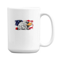 American Flag Eagle 15 Oz Coffee Mug | Artistshot