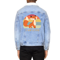 I Am A Fox Unisex Sherpa-lined Denim Jacket | Artistshot