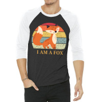 I Am A Fox 3/4 Sleeve Shirt | Artistshot