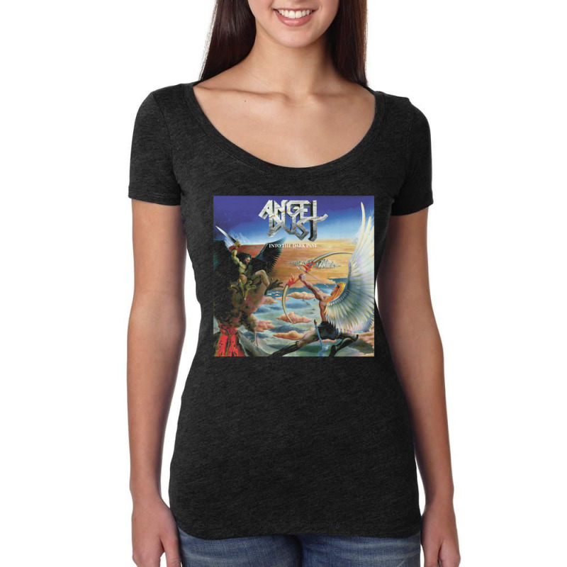 Angel Dust Music 3 Women's Triblend Scoop T-shirt by karenfisher | Artistshot