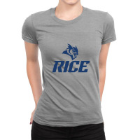 Rice Owls Ladies Fitted T-shirt | Artistshot