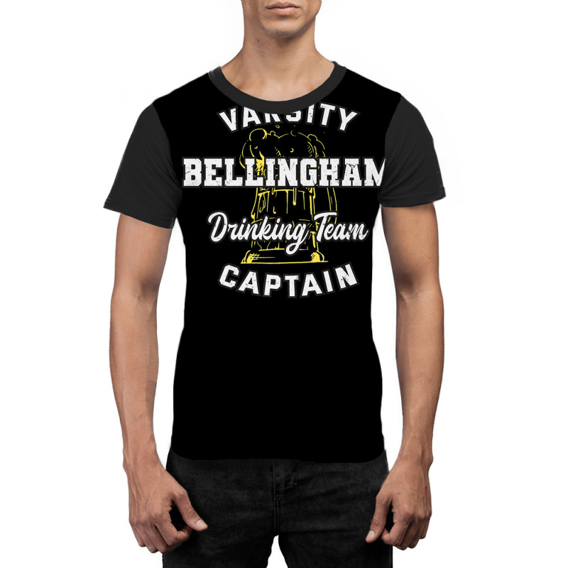 Bellingham Drinking Team Captain Washington Beer Lover Wa Graphic T-shirt | Artistshot