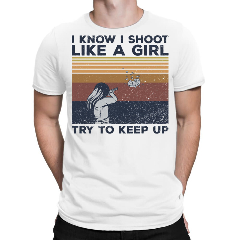 Shooting Sport Quote For A Trap Shooter Girl Pullover Hoodie T-shirt | Artistshot