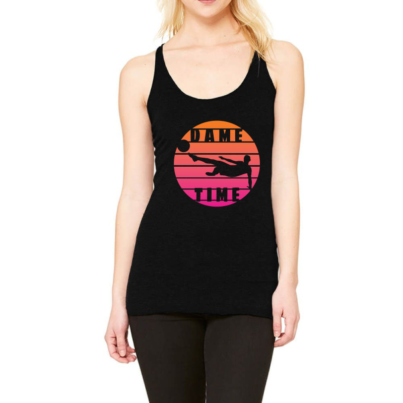 Dame Time Racerback Tank by mckeebeckett3l9yxd | Artistshot