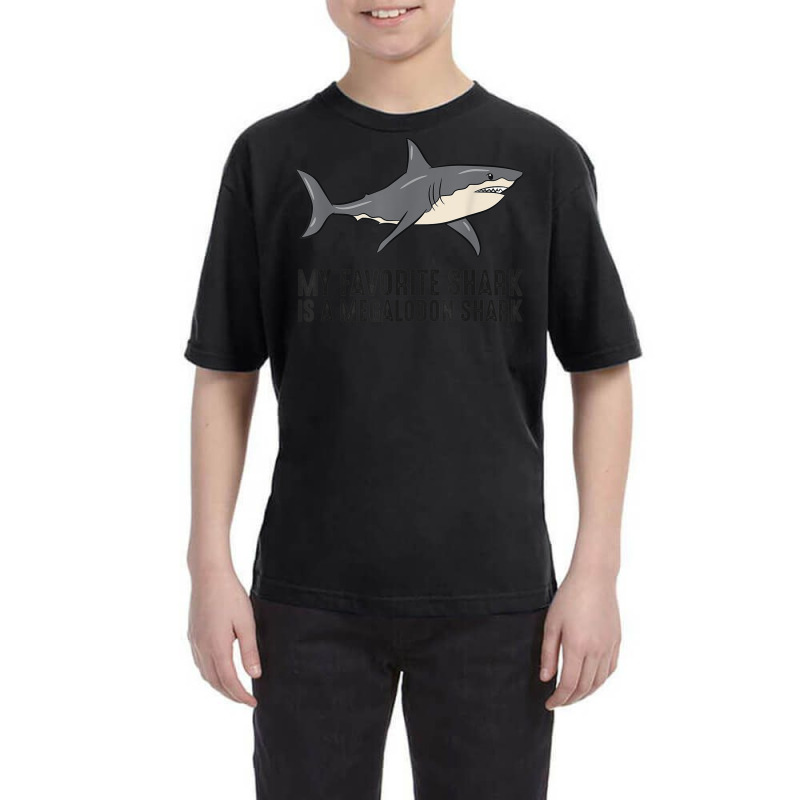 My Favorite Shark Is A Megalodon Shark Youth Tee by MalcolmJCausby | Artistshot