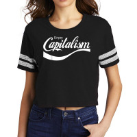 Enjoy Capitalism T Shirt Scorecard Crop Tee | Artistshot