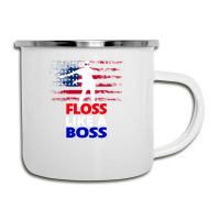 Floss Like A Boss American Flag 4th Of July Camper Cup | Artistshot