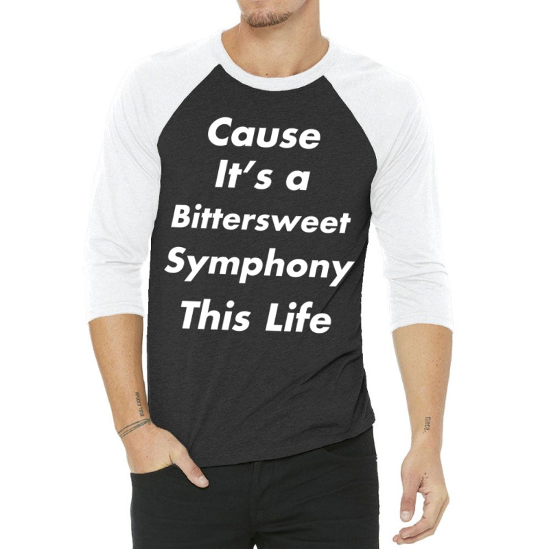 Bitter Sweet Symphony 3/4 Sleeve Shirt by KathrynHabstritt | Artistshot