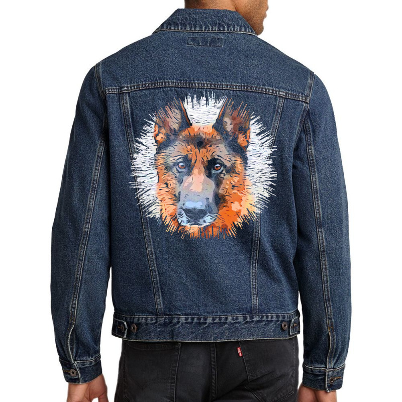 Dog T  Shirt Dog T  Shirt (5) Men Denim Jacket by miracle24707 | Artistshot