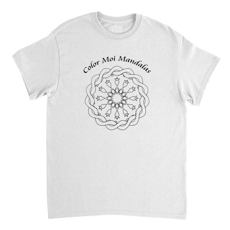 Mandala No.4 Tee Shirt That Can Be Colored With Paint Classic T-shirt | Artistshot