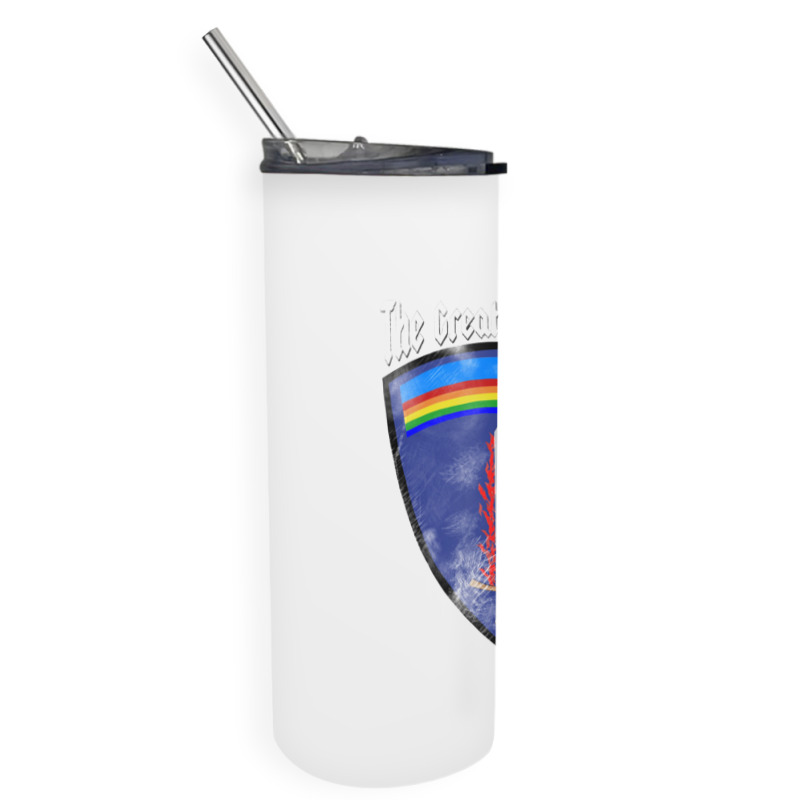 The Great Crusade   D Day Skinny Tumbler | Artistshot