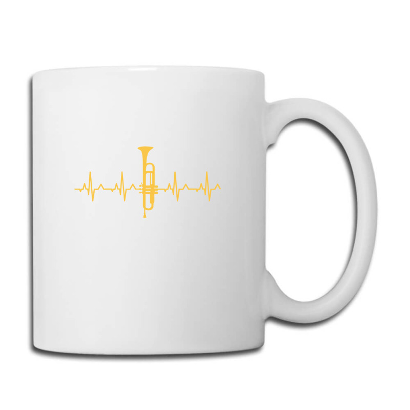 Trumpet Heartbeat T-shirt - Trumpet Player Shirt Coffee Mug | Artistshot