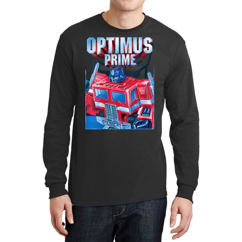 Womens Transformers Optimus Prime Portrait V-neck Long Sleeve Shirts by brumfieldportillo7vlpq8 | Artistshot