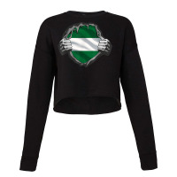 Andalucía Flag Andalusian Blood Inside Me Superhero T Shirt Cropped Sweater | Artistshot