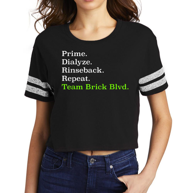 Team Brick Blvd T Shirt Scorecard Crop Tee by jessen | Artistshot