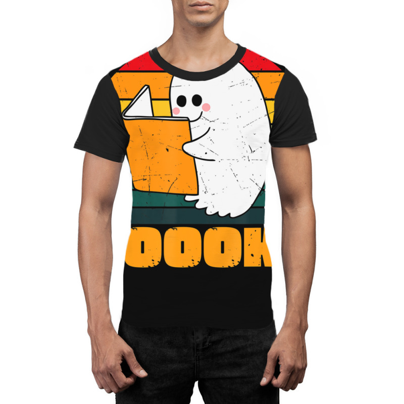 Boooks Ghost Librarian Book Lovers Halloween Costume Graphic T-shirt | Artistshot