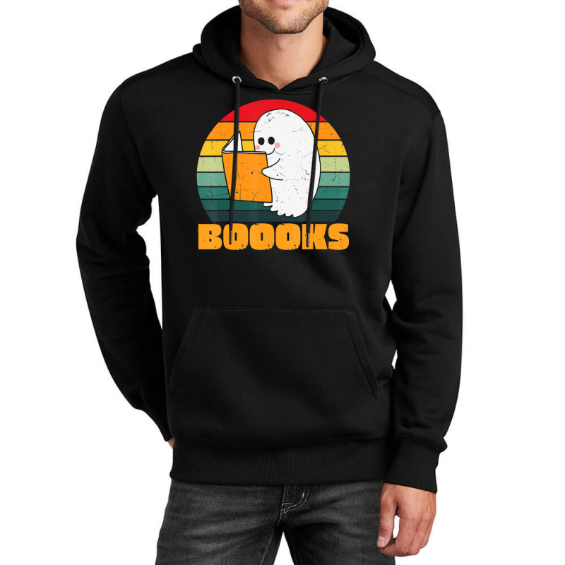 Boooks Ghost Librarian Book Lovers Halloween Costume Unisex Hoodie | Artistshot