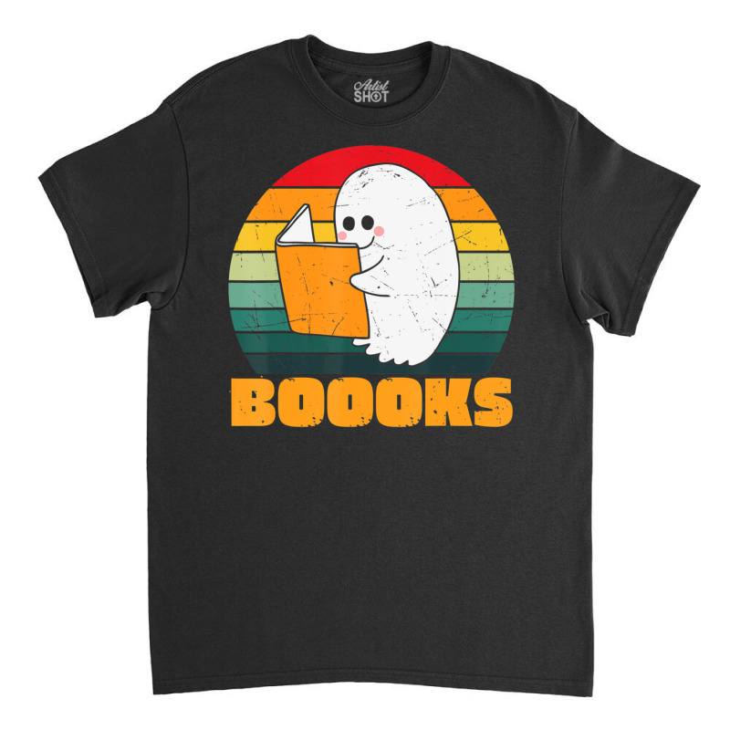 Boooks Ghost Librarian Book Lovers Halloween Costume Classic T-shirt | Artistshot