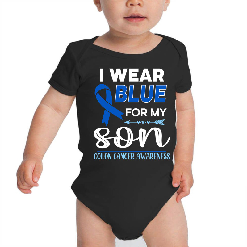 I Wear Blue For My Son Baby Bodysuit | Artistshot