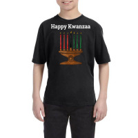 Happy Kwanzaa Kinara 7 Principles Of Kwanzaa Dec 26   Jan 1 T Shirt Youth Tee | Artistshot