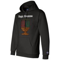 Happy Kwanzaa Kinara 7 Principles Of Kwanzaa Dec 26   Jan 1 T Shirt Champion Hoodie | Artistshot