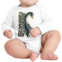 Forest Scorpion Arachnid Nocturnal Large Species Eight Legs T Shirt Long Sleeve Baby Bodysuit | Artistshot