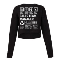 Sales Team Manager T Shirt - Multitasking Certified Job Gift Item Tee Cropped Sweater | Artistshot