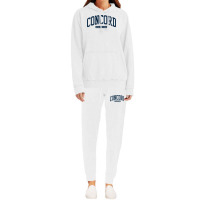 Concord New Hampshire Nh College University Style Navy T Shirt Hoodie & Jogger Set | Artistshot