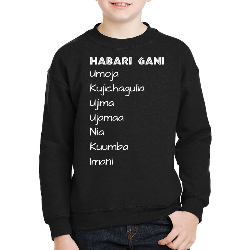 Happy Kwanzaa Seven Principles Of Kwanzaa Celebration Pullover Hoodie Youth Sweatshirt by ayedencoplon | Artistshot