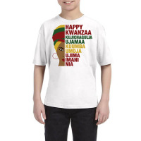 Happy Kwanzaa African Black Woman 7 Principles Sweatshirt Youth Tee | Artistshot