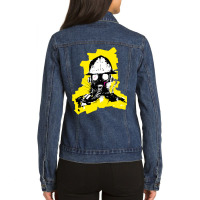 Crusader Ladies Denim Jacket | Artistshot