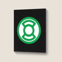 Green Lantern Corps Green Lantern Portrait Canvas Print | Artistshot