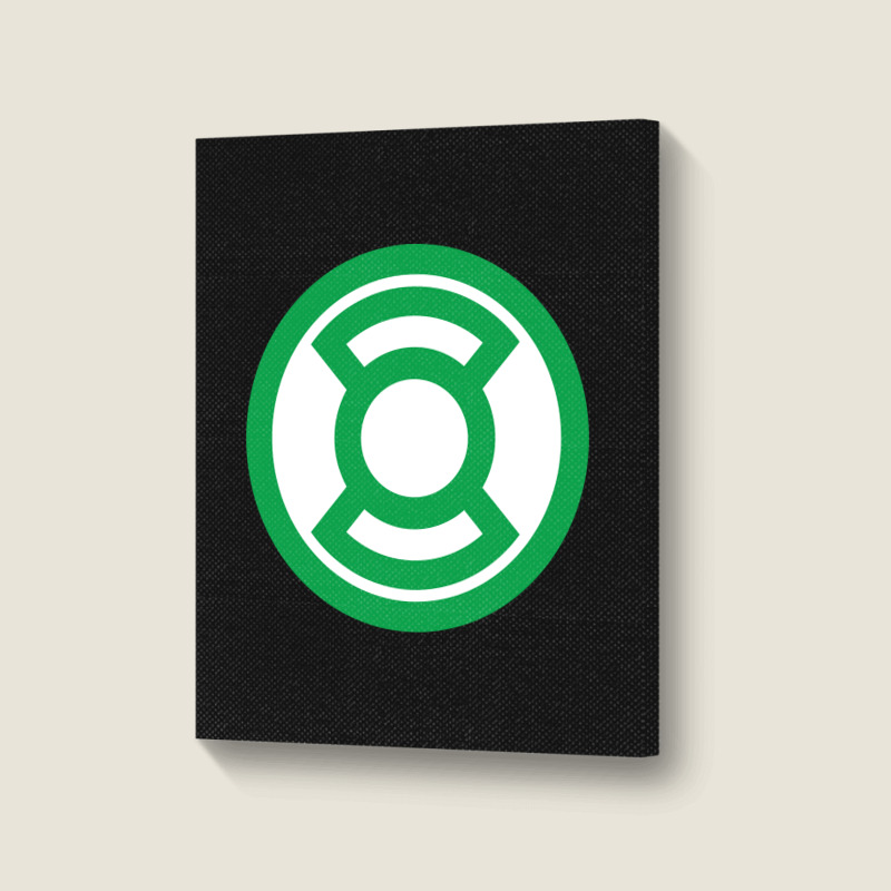 Green Lantern Corps Green Lantern Portrait Canvas Print | Artistshot