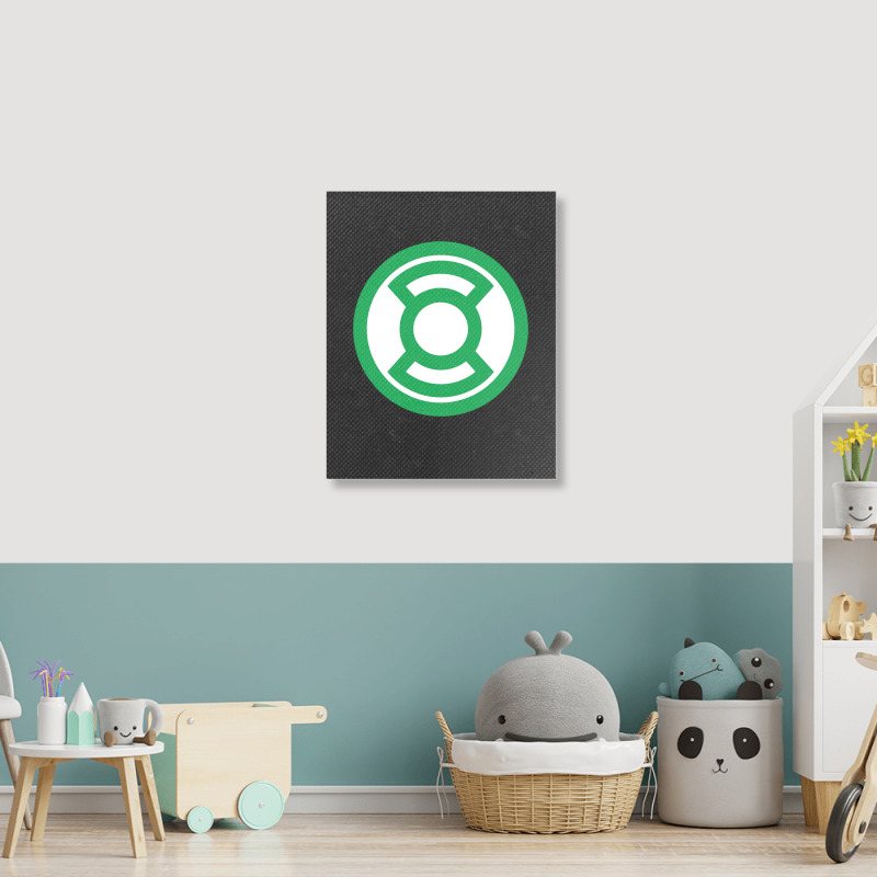 Green Lantern Corps Green Lantern Portrait Canvas Print | Artistshot