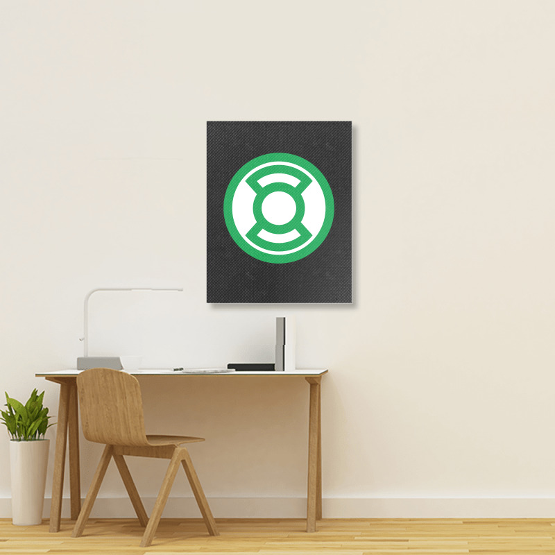 Green Lantern Corps Green Lantern Portrait Canvas Print | Artistshot