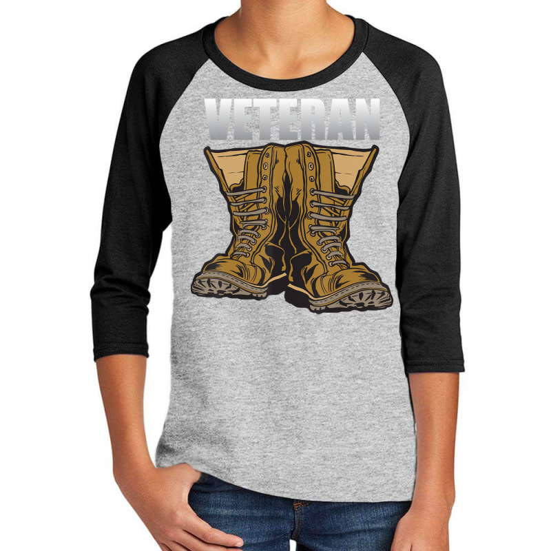 Veteran Boot ; Cool Veteran Youth 3/4 Sleeve by brumfieldportillo7vlpq8 | Artistshot