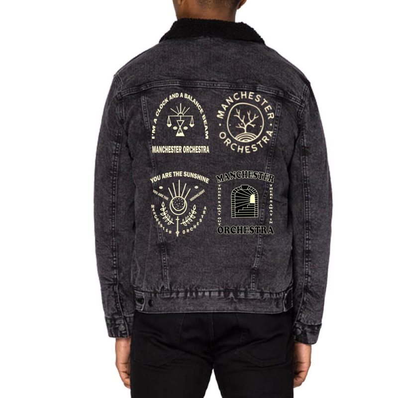 Manchester Orchestra   (3) Unisex Sherpa-lined Denim Jacket | Artistshot