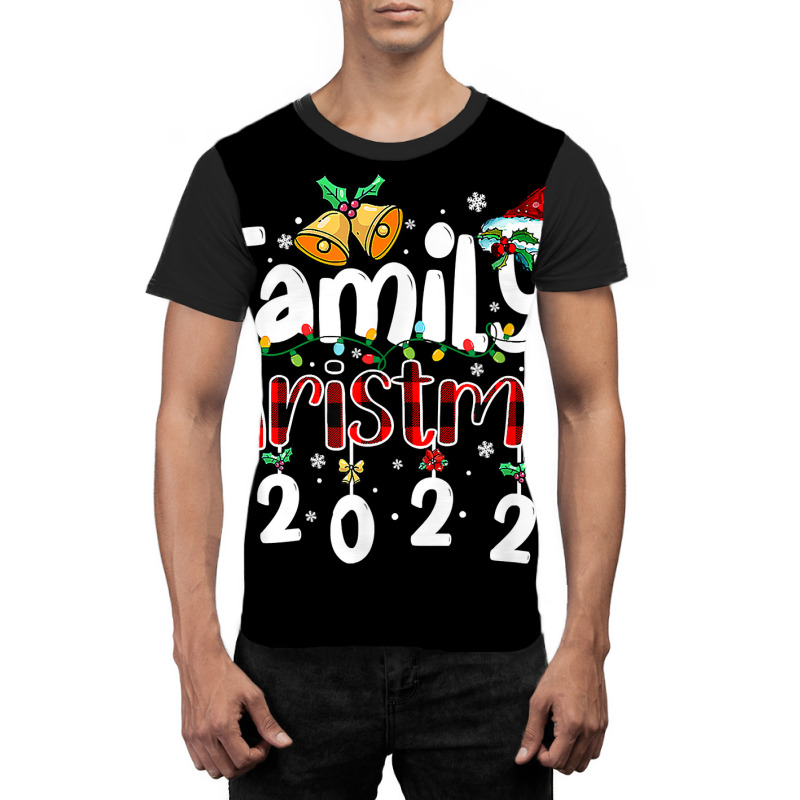 Family Christmas 2022 Matching Pajamas Squad Santa Elf Funny T Shirt Graphic T-shirt | Artistshot