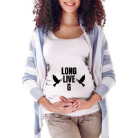 Long Live G Maternity Scoop Neck T-shirt | Artistshot