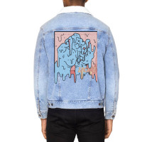 Locket Drip 1 Unisex Sherpa-lined Denim Jacket | Artistshot