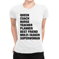 Supermom Ladies Fitted T-shirt | Artistshot