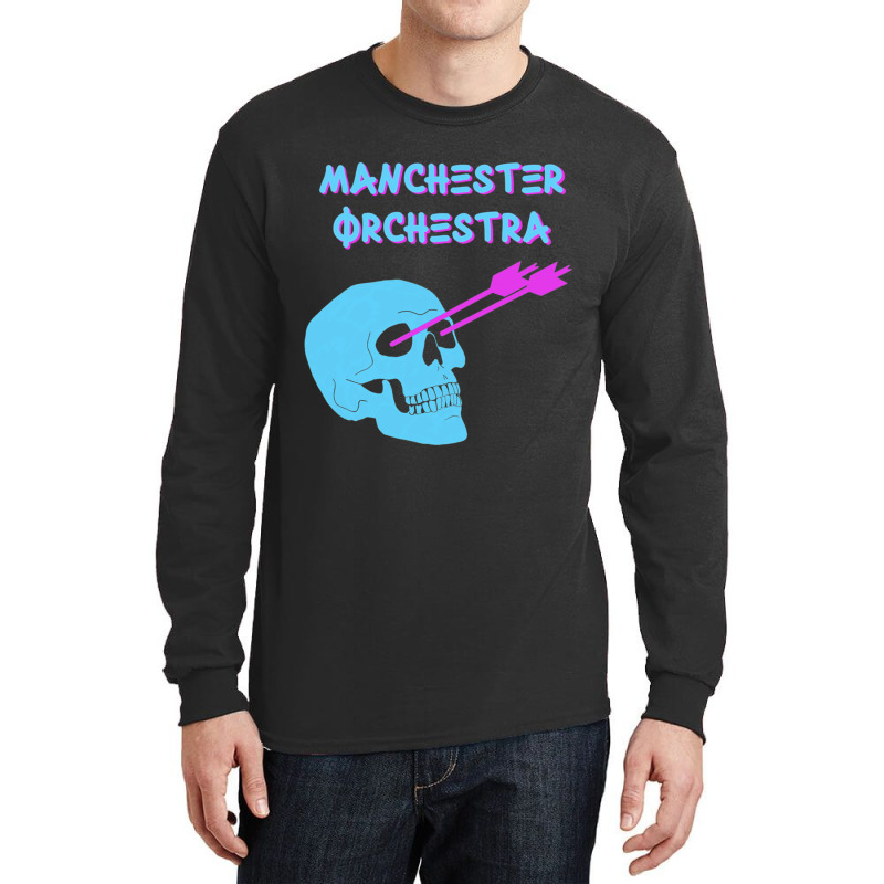 Manchester Orchestra  Skull And Arrows Long Sleeve Shirts | Artistshot