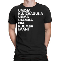 Kwanzaa   Seven Principles Premium T Shirt T-shirt | Artistshot