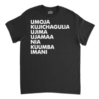 Kwanzaa   Seven Principles Premium T Shirt Classic T-shirt | Artistshot