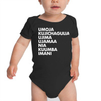 Kwanzaa   Seven Principles Pullover Hoodie Baby Bodysuit | Artistshot