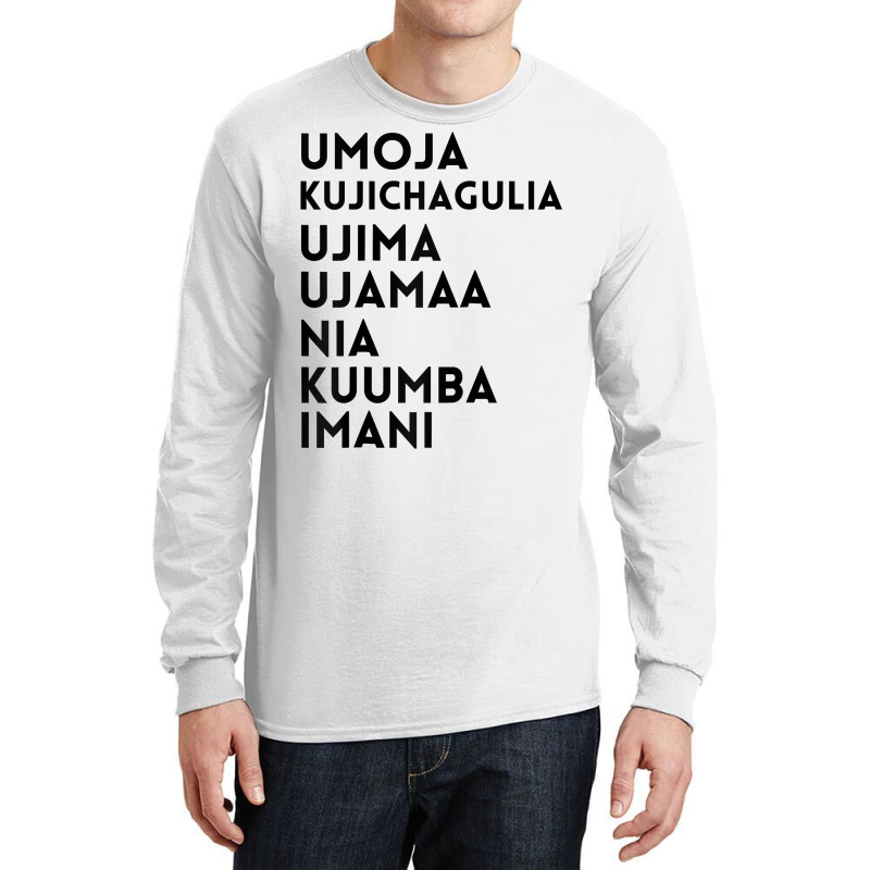 Kwanzaa 7 Principles Umoja Kujichagulia Ujima Ujamaa Nia Raglan Baseba Long Sleeve Shirts by ayedencoplon | Artistshot