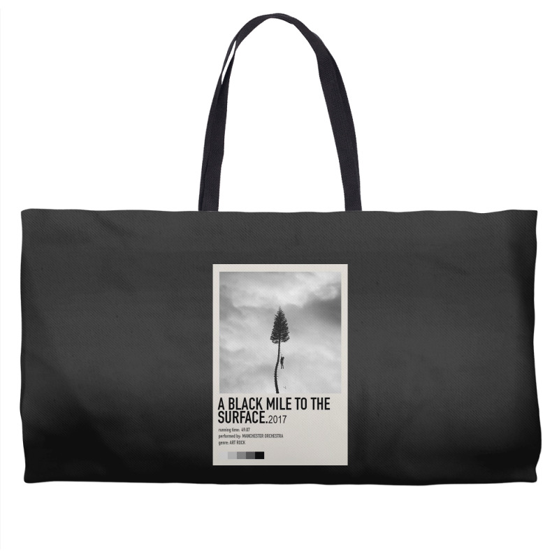 Manchester Orchestra Poster Weekender Totes | Artistshot