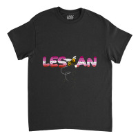 Womens Lesbian Bee Lovers Tshirt Lesbian Gay Lgbt Pride Gifts Classic T-shirt | Artistshot